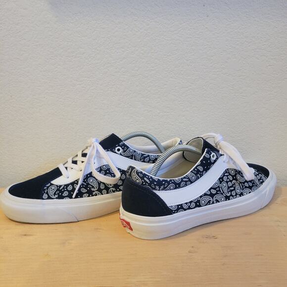 Vans Bold Ni 'Bandana Dress Blues' VN0A5DYAI9X Mens Size 10 No Box Blue Rag Rare - Picture 7 of 9